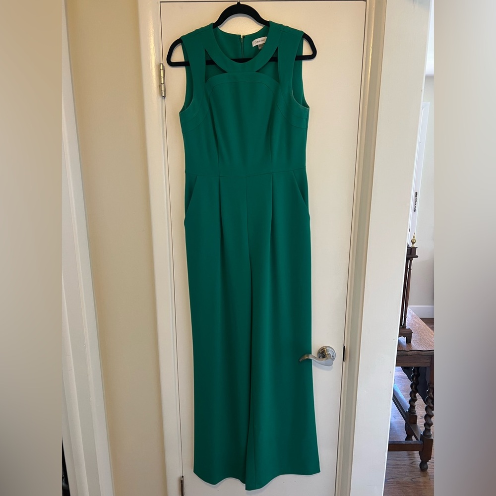 Calvin Klein Vibrant Green Jumpsuit